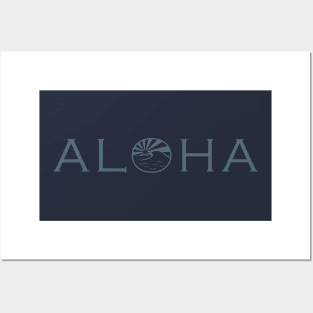 Aloha Surf Beach Posters and Art